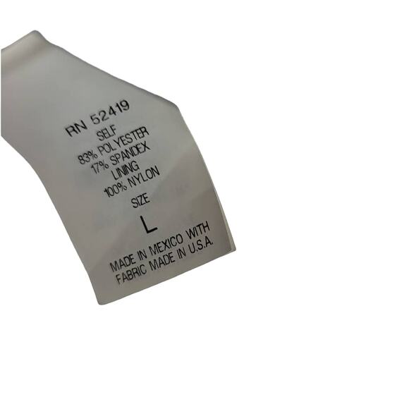 ABS Allen Schwartz Aztec Beaded Summer Pool Party Cruise Bikini L - Picture 6 of 8